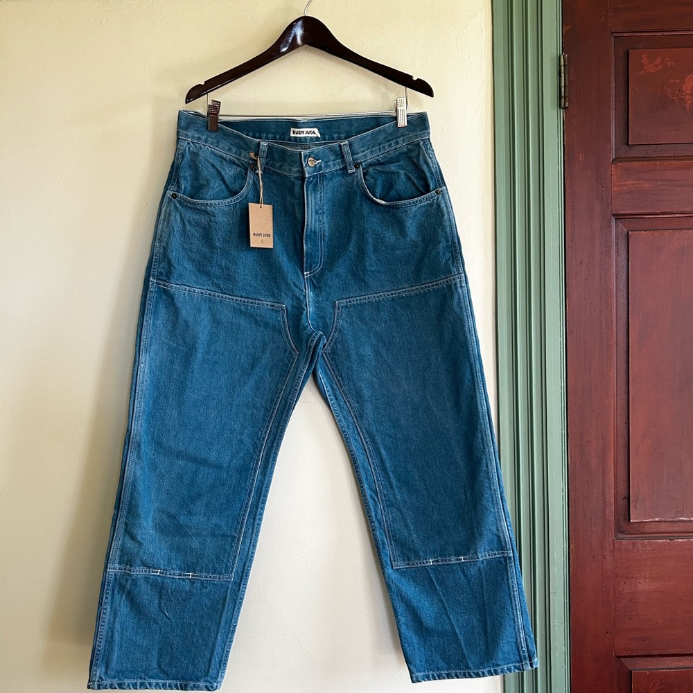 Rudy Jude NWT utility pale indigo size 6